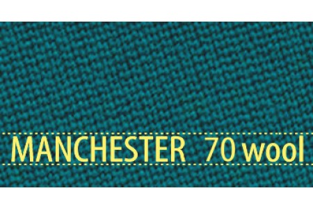 Сукно "Manchester 70 Blue green competition" ш2.0м